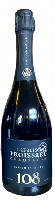 Champagne, Lafalise Froissart, 108 Les Chauffours, blancs de noirs, AOC Champagne Grand Cru, Effervescent Extra Brut