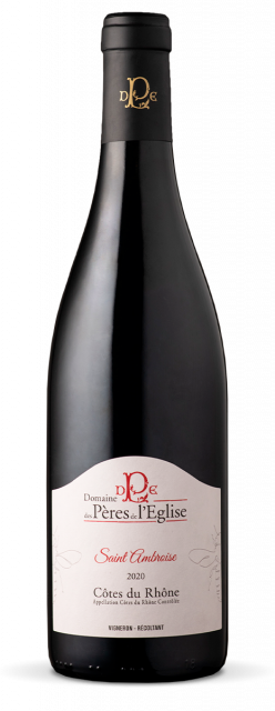 Domaine les Pères de l'Eglise, AOP Côtes-du-Rhône , Red