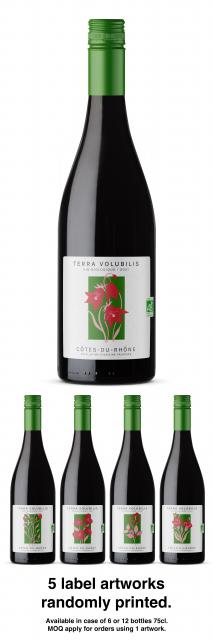 Terra Volubilis, Organic Côtes-du-Rhône, AOP Côtes du Rhône, Rouge, 2021
