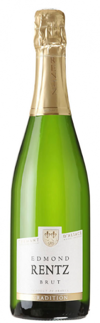 Alsace, Domaine Edmond Rentz, Tradition, AOC Crémant d'Alsace, Effervescent Brut