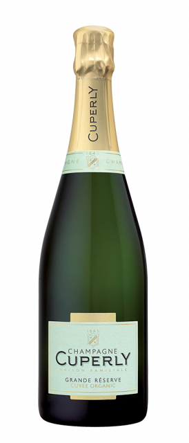 Champagne, Champagne Cuperly, Grande Réserve Organic, AOC Champagne, Effervescent Brut
