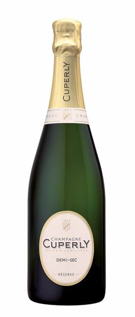 Champagne, Champagne Cuperly, Réserve Demi-Sec, AOC Champagne, Effervescent Demi-Sec