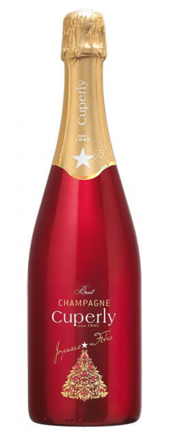 Champagne, Champagne Cuperly, Collection Joyeuses Fêtes, AOC Champagne Grand Cru, Effervescent Brut
