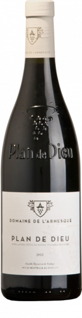Domaine de l'Arnesque, Fleur de Garrigues, AOP Côtes-du-Rhône Villages Plan de Dieu, Red, 2019