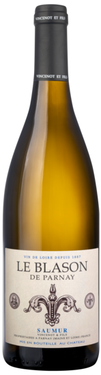 Loire, Château de Parnay, Le Blason de Parnay, AOC Saumur, Blanc