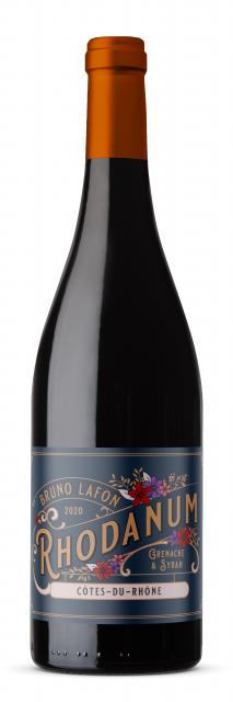 Bruno Lafon, Rhodanum, AOP Côtes du Rhône, Rouge, 2020