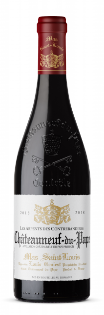 Southern Rhône, Mas Saint Louis, Les Arpents des Contrebandiers, AOP Châteauneuf-du-Pape, Rouge, 2020