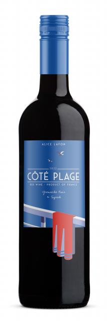 Côté Plage, Grenache Noir & Syrah, Rouge, 2022