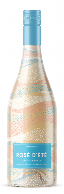 Rosé d'été (Shrink Sleeve), Vin de France, Rosé, 2020