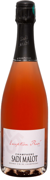 Champagne, Champagne Sadi Malot, Rosé d'Exception, AOC Champagne premier cru, Effervescent Brut Rosé