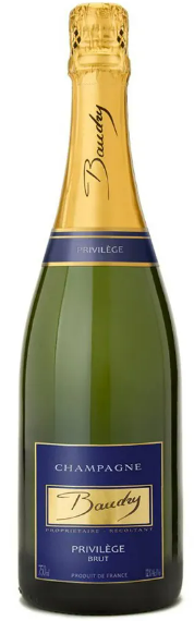 Champagne, Champagne Baudry, Privilege, AOC Champagne, Effervescent Brut