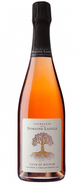 Champagne, Champagne Lagille, Fleur de Meunier, AOC Champagne, Effervescent Brut Rosé