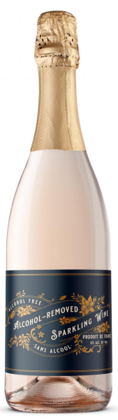 Alcohol-Removed Sparkling Brut Rosé