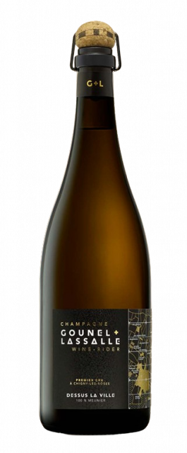 Champagne, Champagne Gounel Lassalle, Dessus La Ville, AOC Champagne, Effervescent Brut Nature