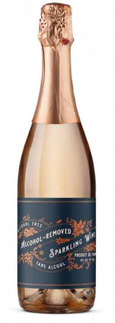 Bruno Lafon, Alcohol-Removed Sparkling Rosé, Brut