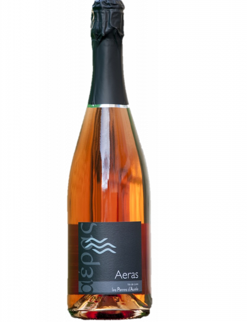 Loire, Domaine les Pierres d'Aureles, Aeras, AOC Crémant de Loire, Rosé