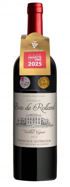 Château Bois de Rolland, Vieilles Vignes, AOP Bordeaux Supérieur, Red