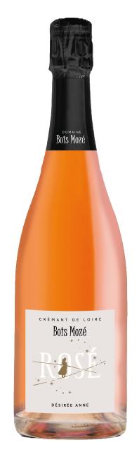 Domaine de Bois Mozé, AOP Crémant de Loire Brut Rosé
