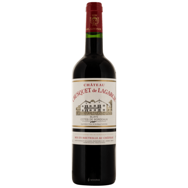 Château Crusquet de Lagarcie, AOP Blaye Côtes de Bordeaux, Red, 2016