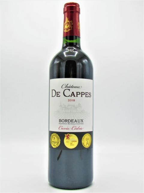 Château de Cappes, Cédric, AOP Bordeaux, Red, 2018