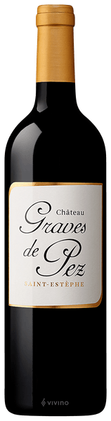 Château Graves de Pez, AOP Saint-Estèphe, Red, 2014