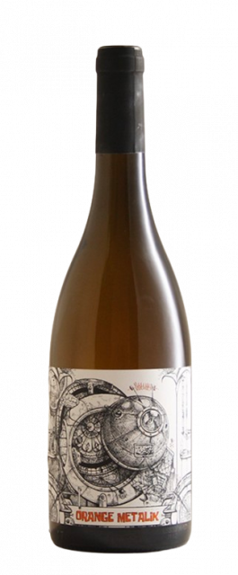 Private labels, VALERIE COURREGUES, Orange Metalik, Vin de France, Orange