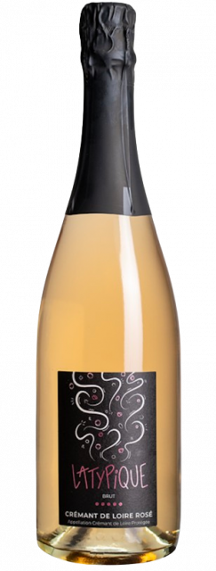 Loire, Domaine Varinelles, Latypique, AOC Crémant de Loire, Effervescent Extra Brut Rosé