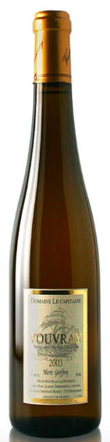 Loire, Domaine le Capitaine, Marie Goeffrey, AOP Vouvray, Blanc