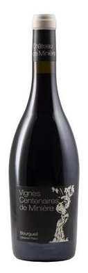 Loire, Château de Minière, Vignes Centenaires de Minière, AOP Bourgueil, Rouge