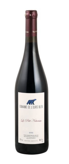 Loire, Domaine de l'Ours Bleu, Le petit naturiste, AOC Saumur, Rouge