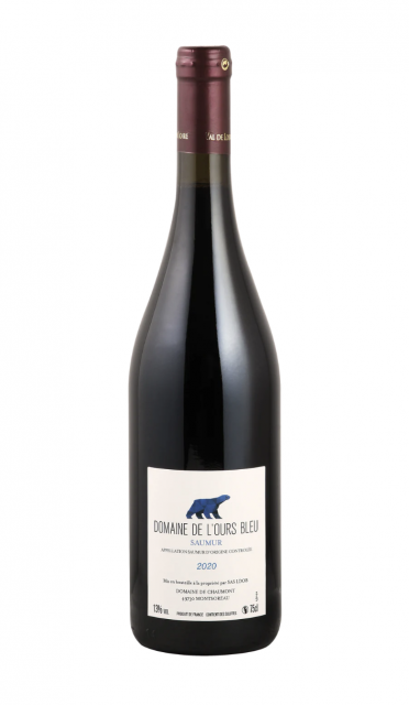 Loire, Domaine de l'Ours Bleu, Varennes de Mestré, AOC Saumur, Rouge