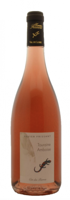 Loire, Xavier Frissant, Cot de Pierre, AOP Touraine Amboise, Rosé