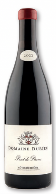 Southern Rhône, Domaine Durieu, Pont de Pierres, AOP Côtes-du-Rhône, Rouge