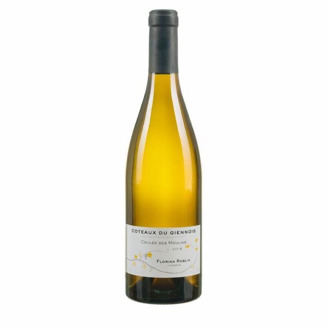 Domaine Florian Roblin, Coulée des Moulins, AOP Coteaux du Gienois, White, 2018