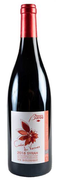 Northern Rhône, Domaine Barou, Cuvée des Vernes, IGP Collines Rhodaniennes, Rouge