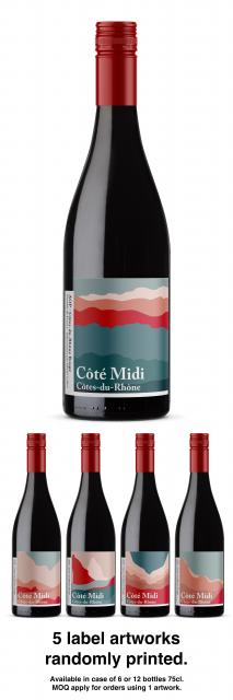 Côté Midi, Côtes-du-Rhône, Rouge, 2022