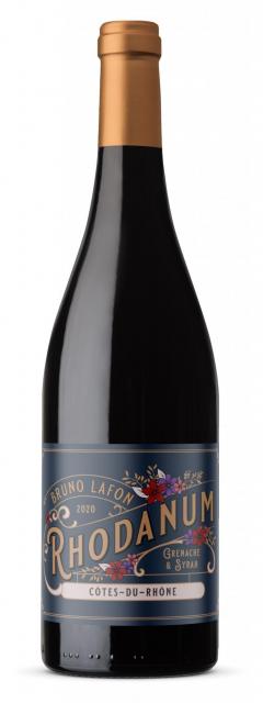 Bruno Lafon, Organic Rhodanum, AOP Côtes du Rhône, Red