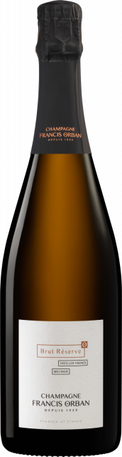 Champagne, Francis Orban, Brut Réserve Vieilles Vignes, AOC Champagne, Effervescent Brut