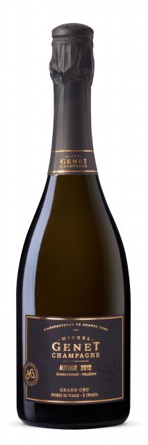 Champagne, Champagne Michel Genet, Author, AOC Champagne Grand Cru, Effervescent Brut, 2012