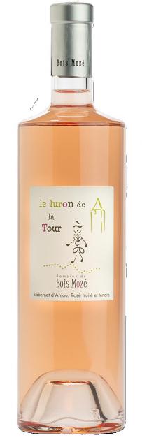 Loire, Domaine de Bois Mozé, Le Luron de la Tour, AOC Cabernet d'Anjou, Rosé