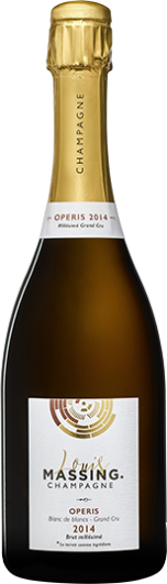 Champagne, Louis Massing, Opéris Millésimé, AOP Champagne, Effervescent Brut