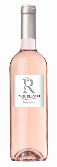 Southern Rhône, Rhonea, Carte Blanche No Alcohol, Vin de France, Rosé