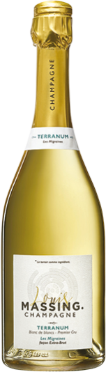 Champagne, Louis Massing, Terranum Les Migraines, AOP Champagne, Effervescent Brut