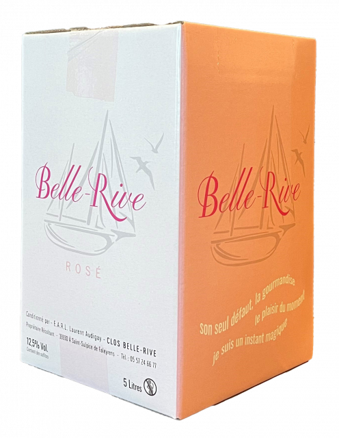 BOUTIQUE, Belle Rive, AOC Bordeaux, Rosé, 2023
