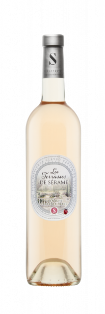 Château de Sérame, Terrasses de Sérame, Terrasses de Sérame Grenache / Cabernet Franc, IGP Pays d'Oc, Rosé, 2021
