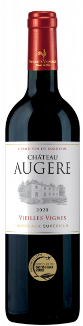 Château Augere , AOC Bordeaux supérieur, Rouge, 2020