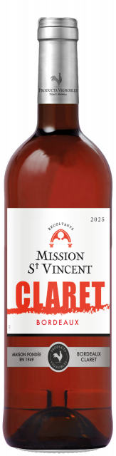 Mission St Vincent, Les Ambassadeurs, AOC Claret, Rouge, 2025