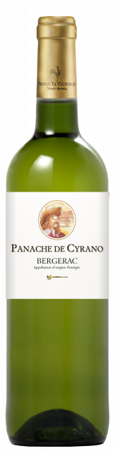 Panache de Cyrano Bergerac Blanc Sec (sans fond)