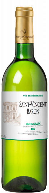 Saint Vincent Baron - Bordeaux Blanc