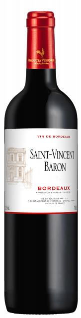 Saint Vincent Baron - Bordeaux Rouge